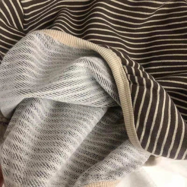 Striped long sleeve tee