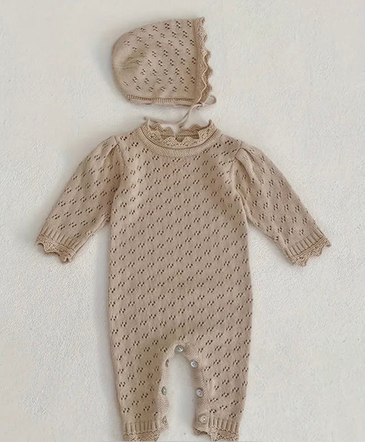 Lace Knit Onesie