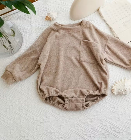 Basic Pocket Onesie