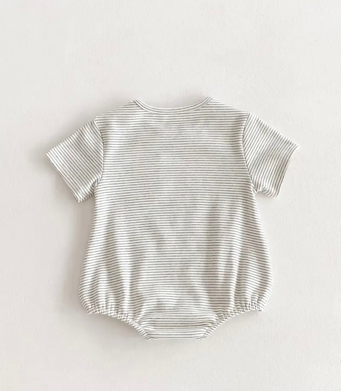 Basic Striped Romper