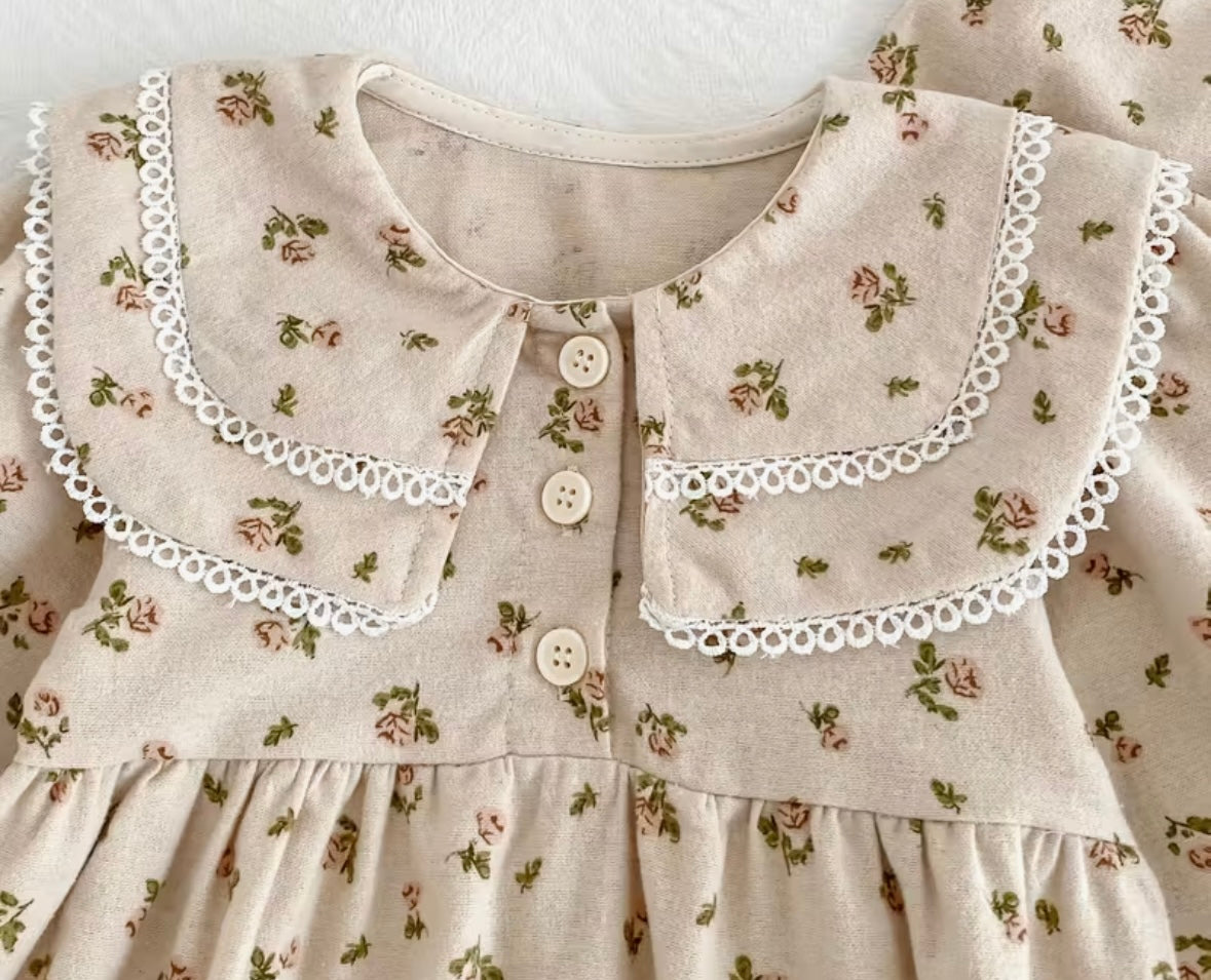 Granny Floral Romper