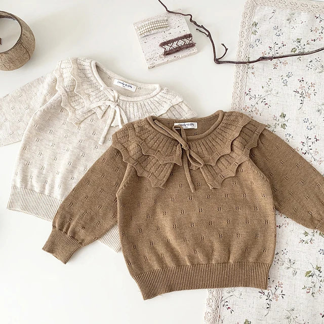 Mocha Collared Sweater