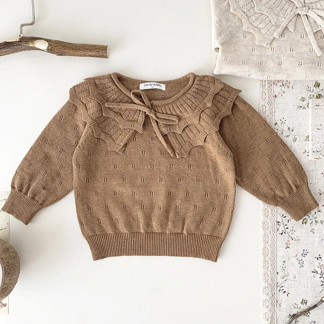 Mocha Collared Sweater