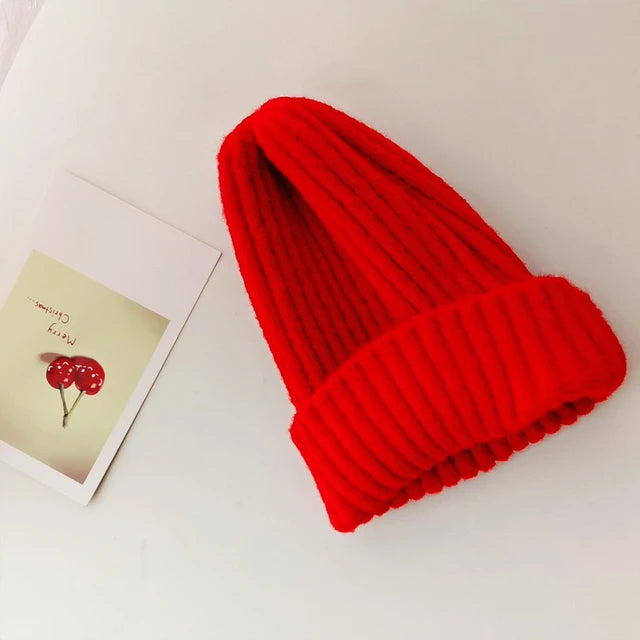 Knit beanie