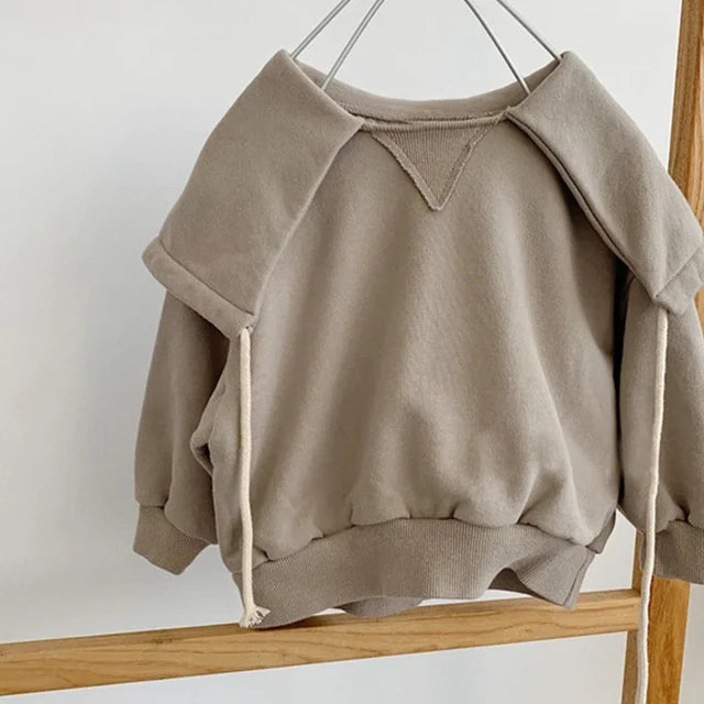 Split Crew Sweater