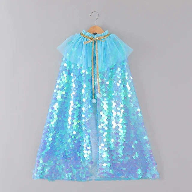 Sequin party cape