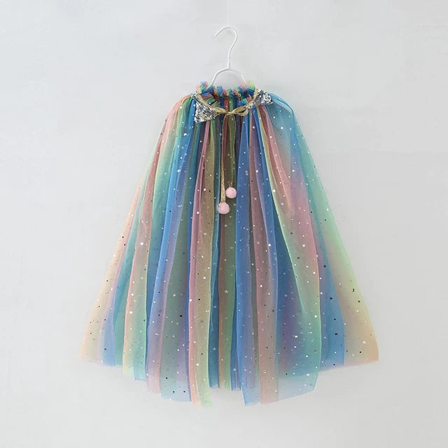 Tulle cape