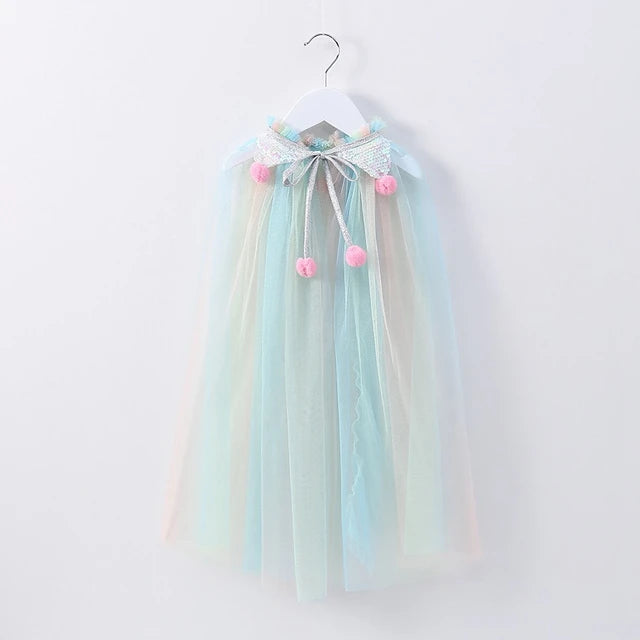 Tulle cape