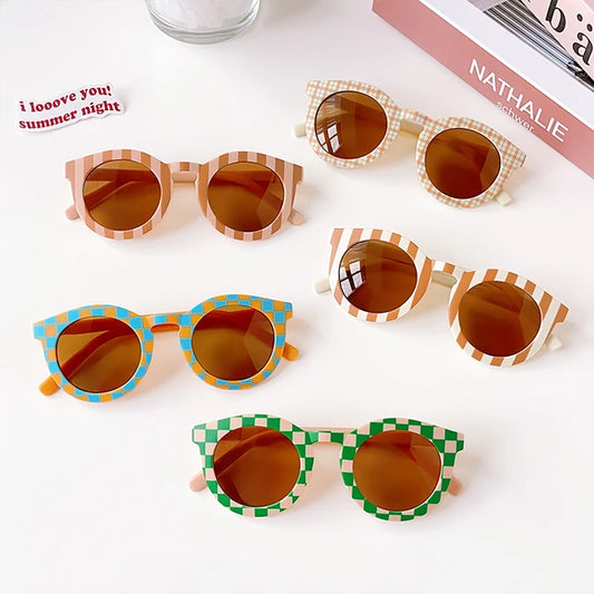 Patterned Kids Sunglasses