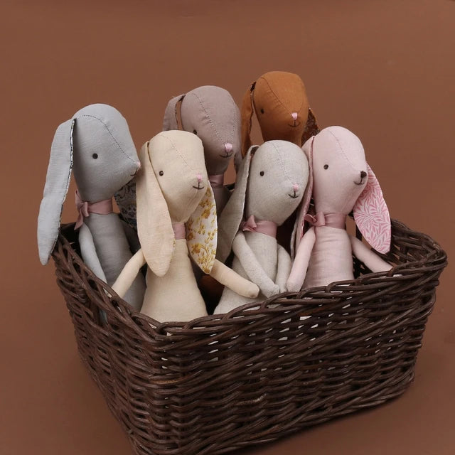 Linen Rabbit Toy