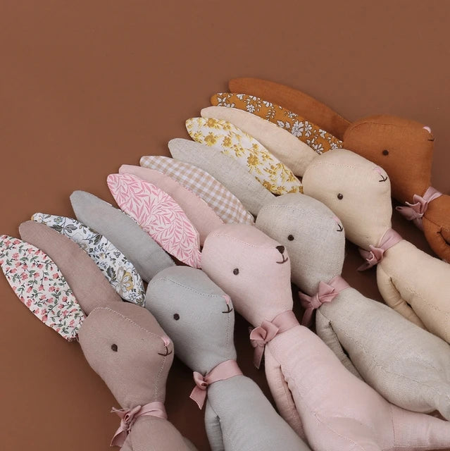 Linen Rabbit Toy